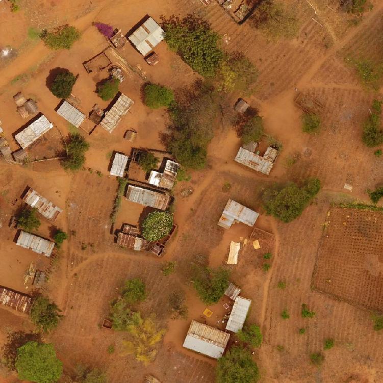  RGB image of a site in Tanzania 